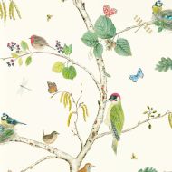 Sanderson: Woodland Chorus WP 217230 Botanical/Multi