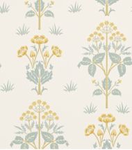 William Morris Meadow Sweet in Gold / slate