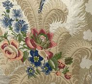 Old World Weavers for Scalamandre: Cheverny SB 0006 0289 Rose, Blue,Ivory