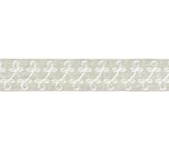 Scalamandre: Empress Embroidered Tape SC 0001 T3321 Linen