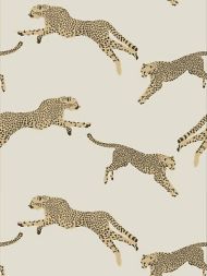 Scalamandre: Leaping Cheetah SC 0001 WP88449 Dune
