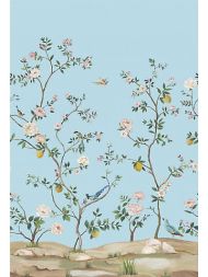 Scalamandre: Blossom Chinoiserie-Mural SC 1602 BLSM Spring Bloom