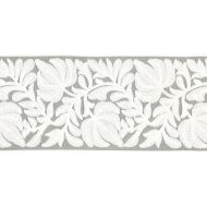 Scalamandre: Coventry Embroidered Tape SC 0005 T3296 French Grey