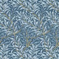 William Morris for Clarke & Clarke: Willow Boughs WP W0172/01.CAC.0 Denim