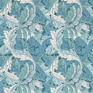 William Morris for Clarke & Clarke: Acanthus WP W0175/04.CAC.0 Teal